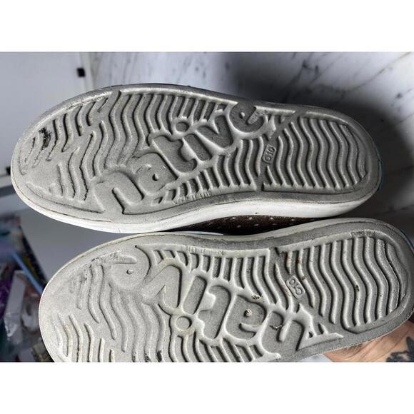 Native girls glitter pink slip on shoes size 10 - Picture 5 of 5